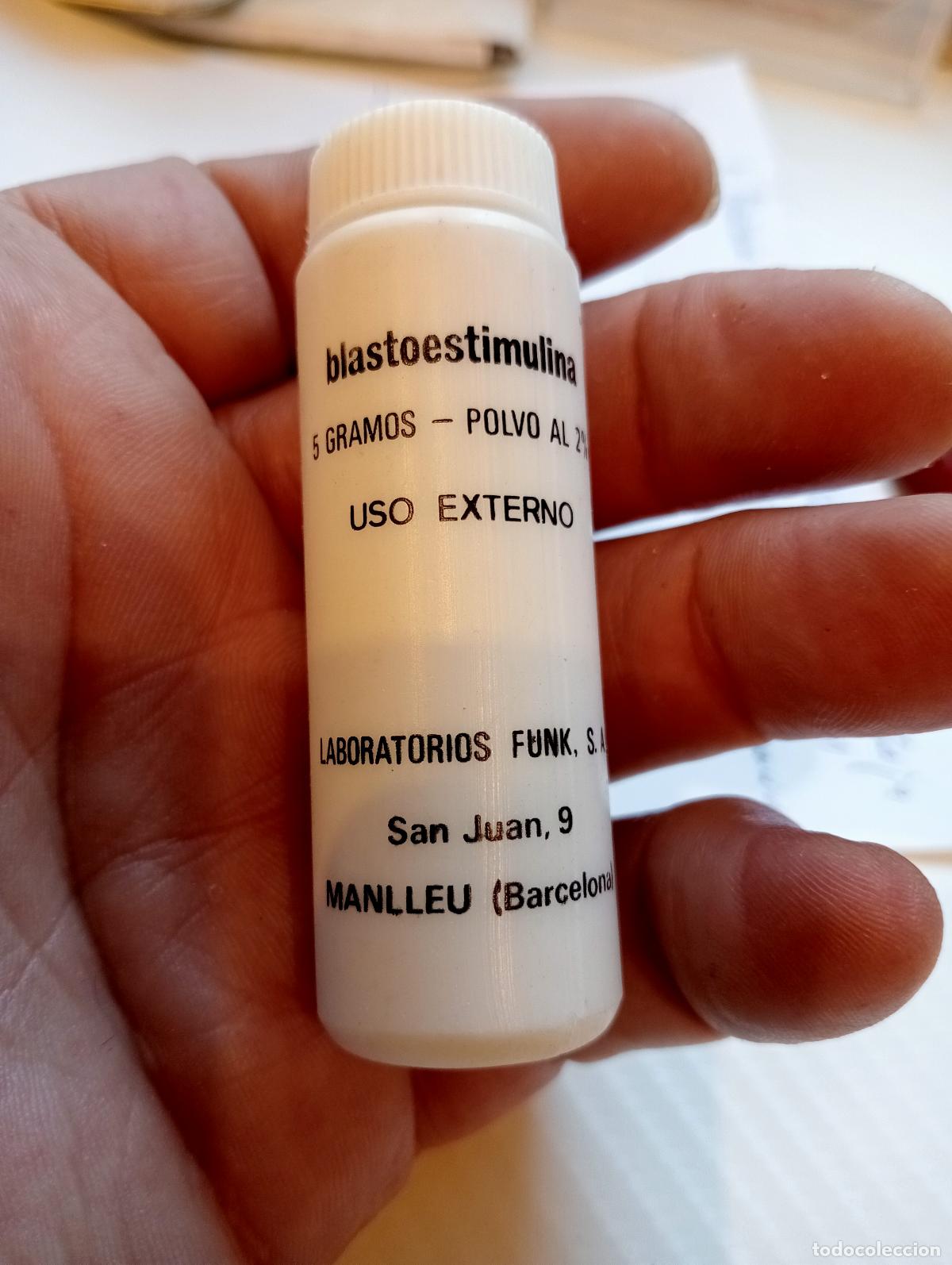 Libros de segunda mano: MEDICAMENTO ANTIGUO BLASTOESTIMULINA LABORATORIO FUNK SA BOTICA, MEDICINA,