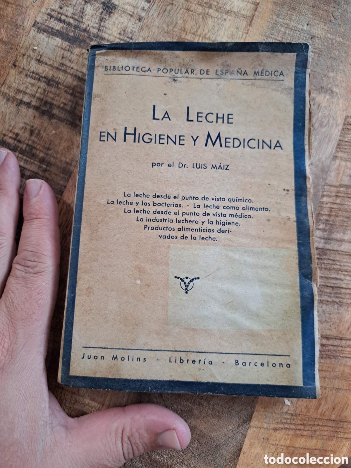 Libros de segunda mano: Jml La leche en higiene y medicina. Luis Maiz. Biblioteca popular de Espa&ntilde;a Medica.