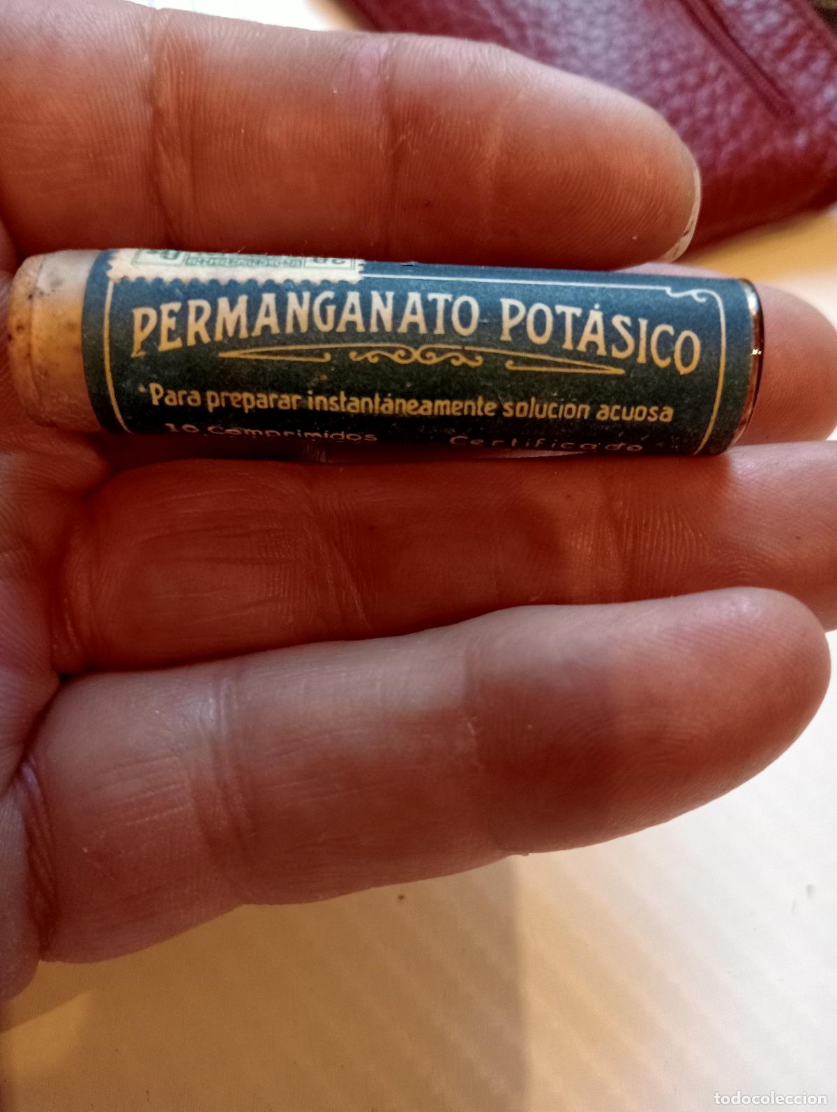 Libros de segunda mano: MEDICAMENTO ANTIGUO PERMANGANATO POTASICO LABORATORIO THOR BOTICA, MEDICINA,