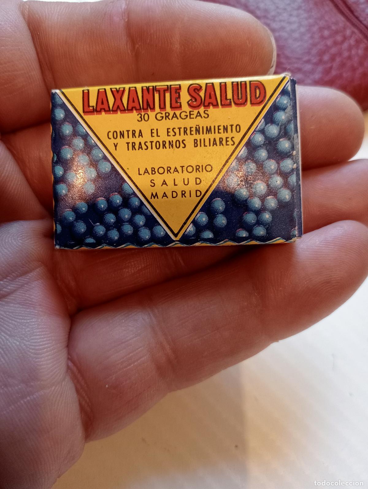 Libros de segunda mano: MEDICAMENTO ANTIGUO LAXANTE SALUD LABORATORIO SALUD BOTICA, MEDICINA,
