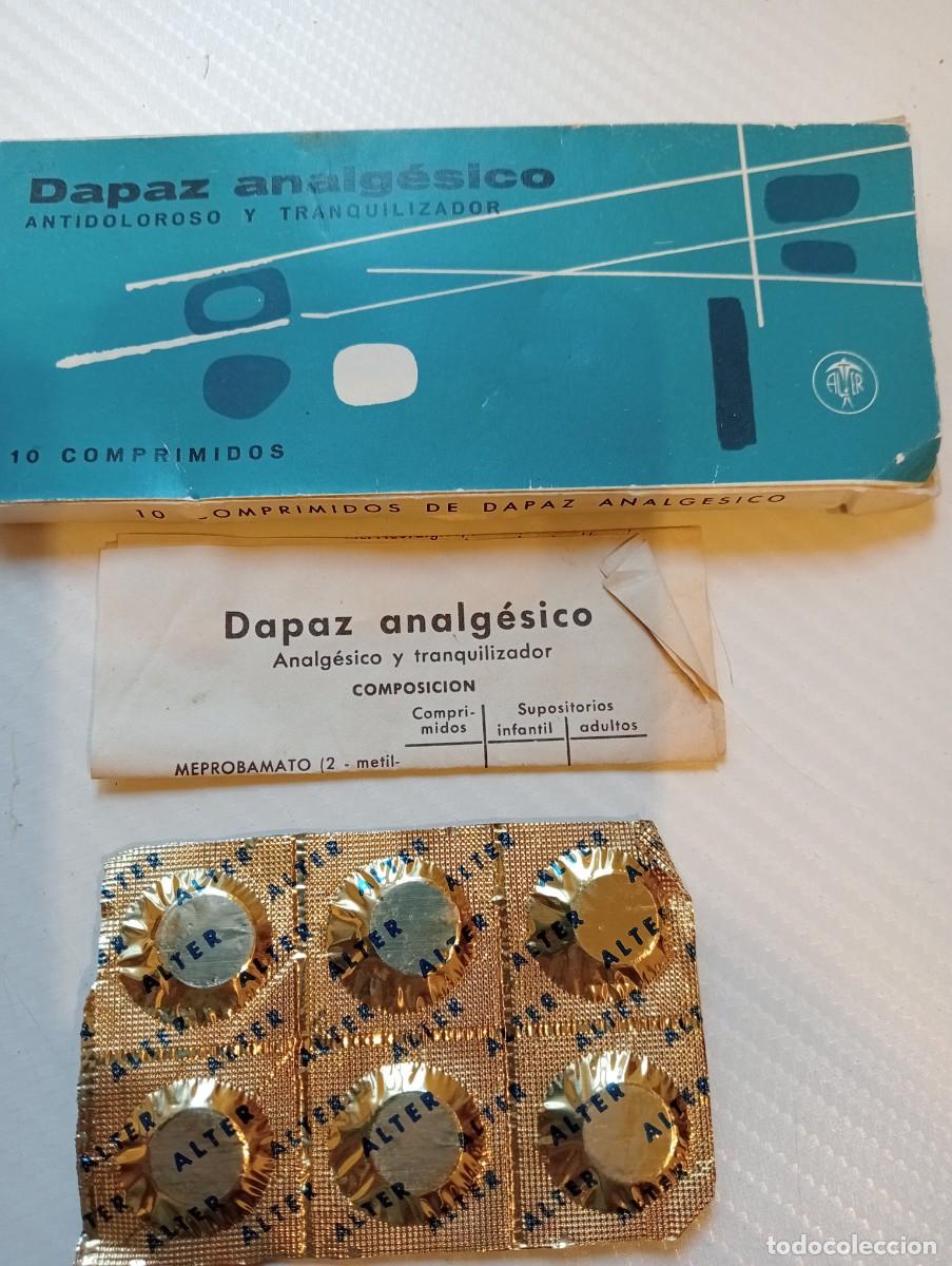 Libros de segunda mano: MEDICAMENTO ANTIGUO DAPAZ ANALGESICO LABORATORIO ALTER BOTICA, MEDICINA,