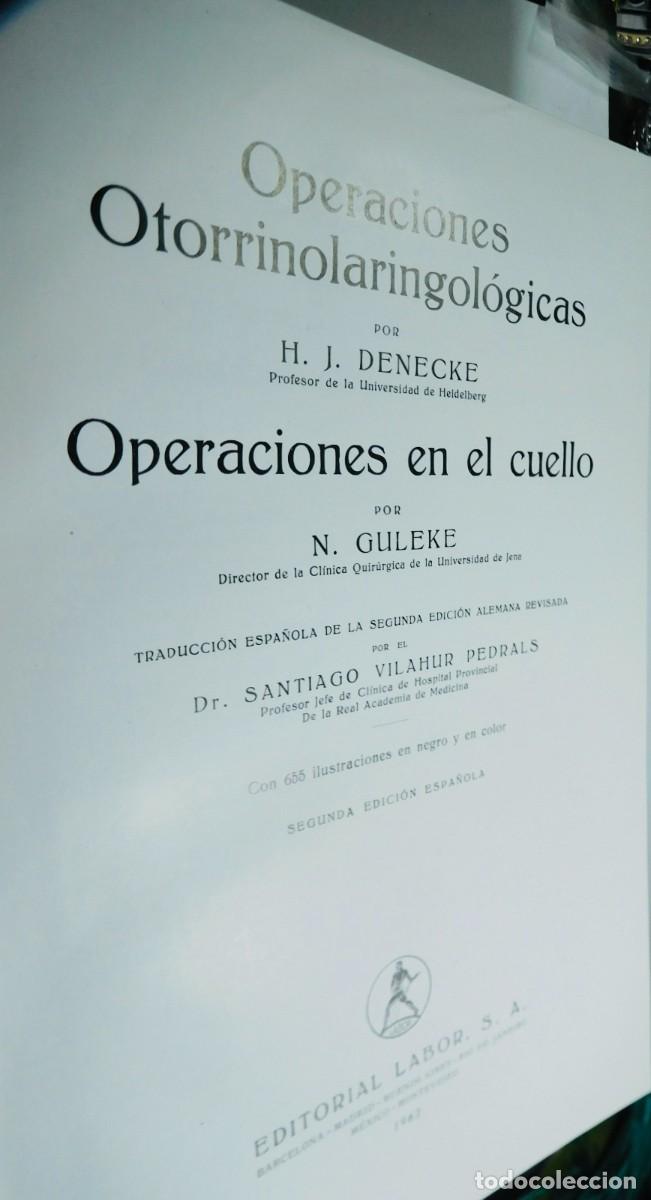 Libros de segunda mano: Tratado de otorrinolaringologia y Cirugia de cuello