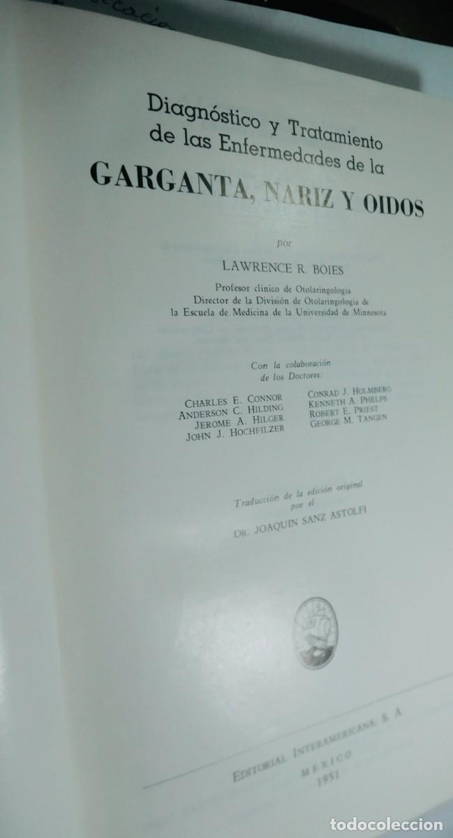 Libros de segunda mano: Tratado de eotorrinolaringologia - Foto 2
