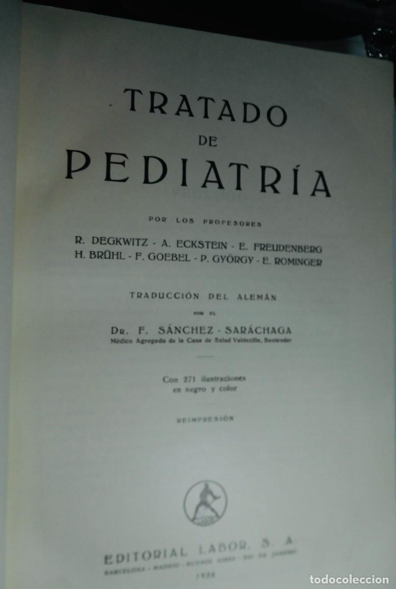 Libros de segunda mano: Tratado de Pediatria - Foto 2