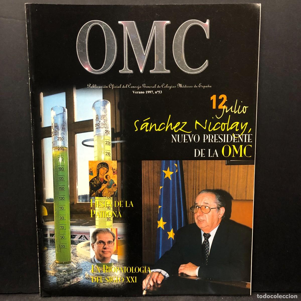 Libros de segunda mano: OMC - VERANO 1997 - PUBLICACI&Oacute;N OFICIAL DEL CONSEJO GENERAL DE COLEGIOS M&Eacute;DICOS DE ESPA&Ntilde;A / 1641