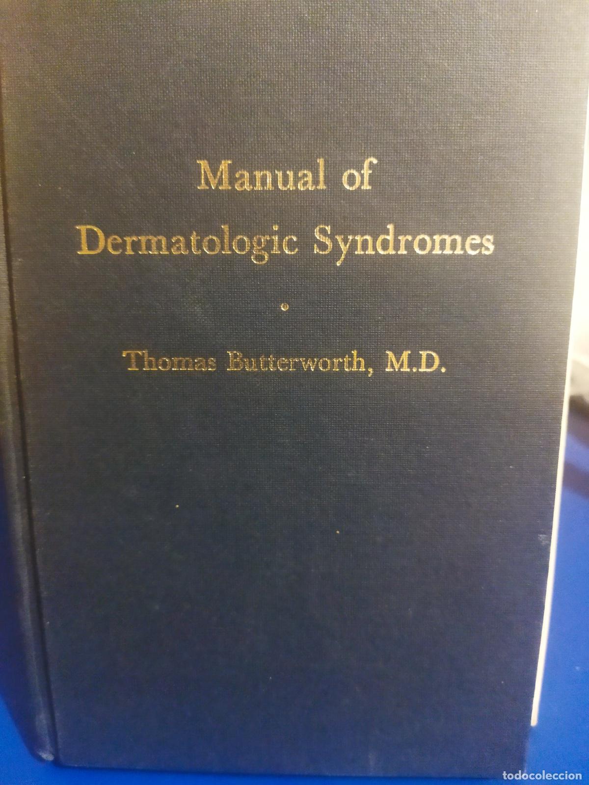 Libros de segunda mano: Manual of dermatol&oacute;gic syndromes