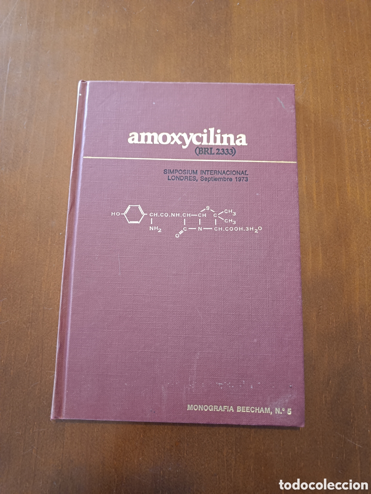 Libros de segunda mano: Libro monogr&aacute;fico sobre la amoxycilina