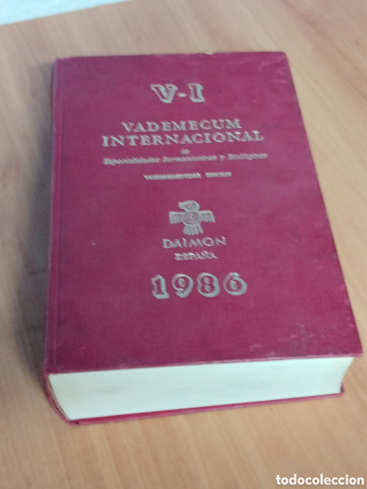 Libros de segunda mano: Vademecum internacional - Especialidades Farmaceutica y biol&oacute;gica - A&ntilde;o 1986