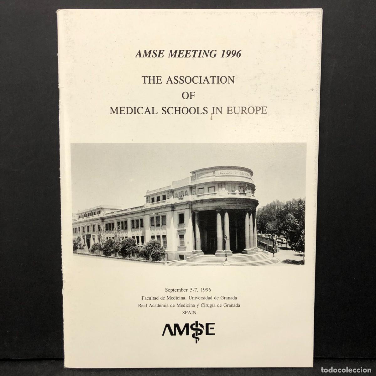 Libros de segunda mano: AMSE MEETING 1996 - THE ASSOCIATION OF MEDICAL SCHOOLS IN EUROPE - SPAIN / 1930