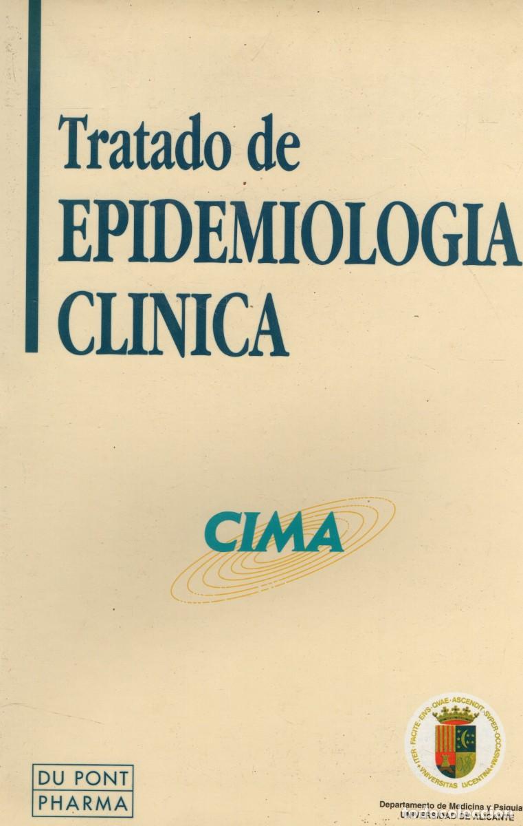 Libros de segunda mano: TRATADO DE EPIDEMIOLOGIA CLINICA. A-MEDI-1756
