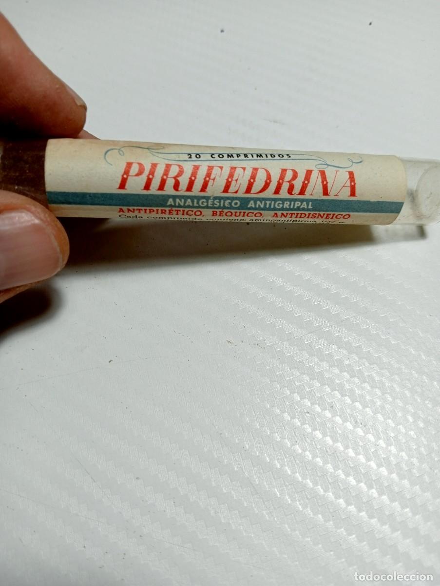 Libros de segunda mano: FRASCO MEDICAMENTO ANTIGUO PIRIFREDINA LABORATORIO DOCTOR ANDREU MEDICINA,