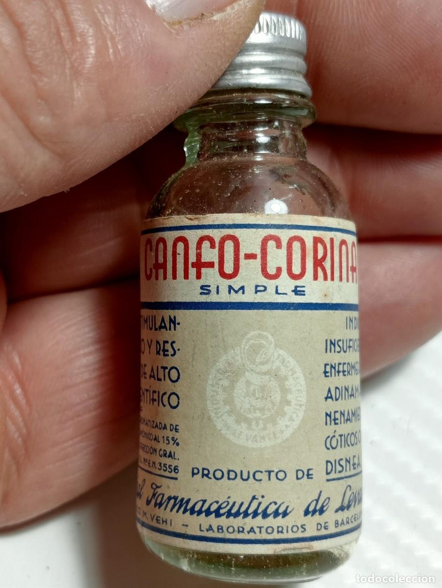 Libros de segunda mano: MEDICAMENTO ANTIGUO CANFO CORINA LABORATORIO FARMACEUTICA DEL LEVANTE MEDICINA,