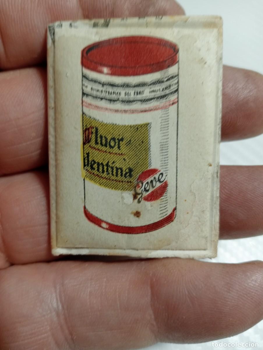 Libros de segunda mano: MEDICAMENTO ANTIGUO FLUORDENTINA POLVO DENTRIFICO FARMACEUTICA GEVE MEDICINA, BOTICA,