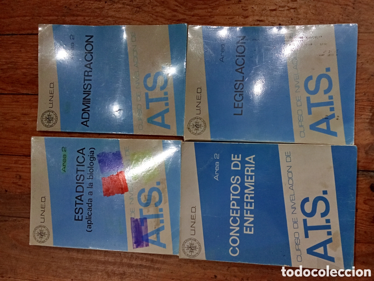 Libros de segunda mano: Curso de nivelaci&oacute;n ATS - UNED - Foto 3