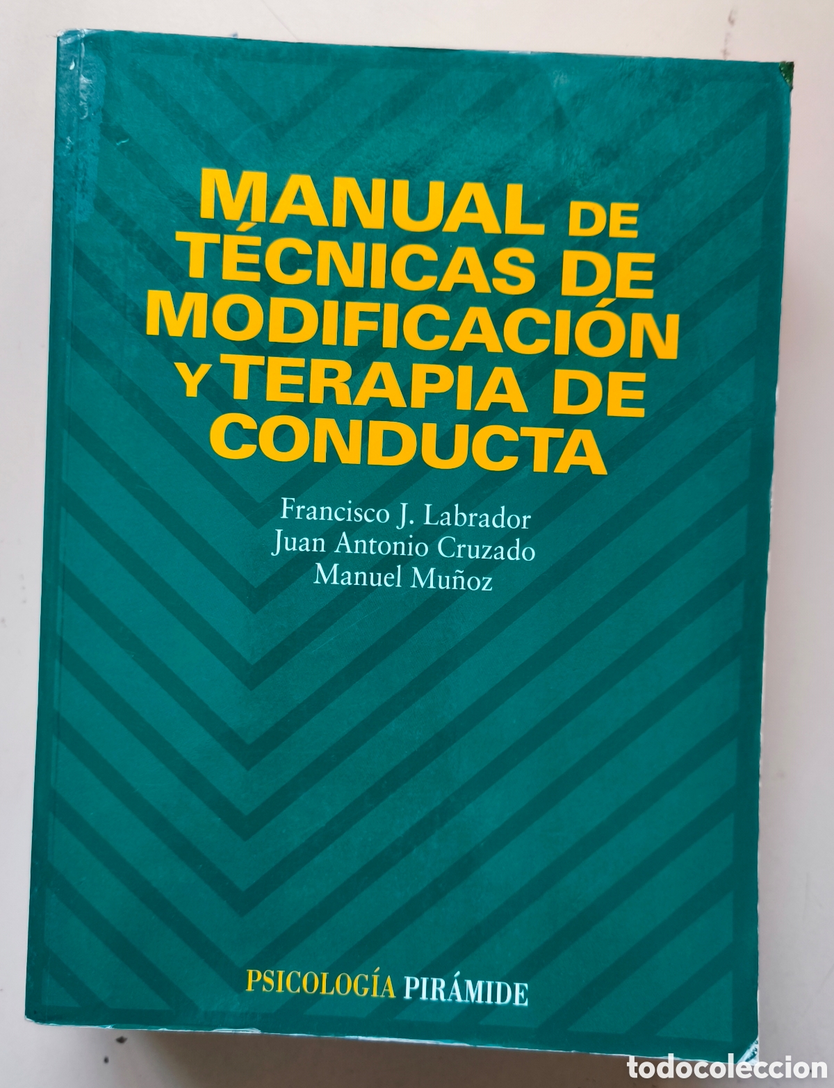 Libros de segunda mano: MANUAL DE T&Eacute;CNICAS DE MODIFICACI&Oacute;N Y TERAPIA DE CONDUCTA-FRANCISCO J. LABRADOR-ED. PIR&Aacute;MIDE-