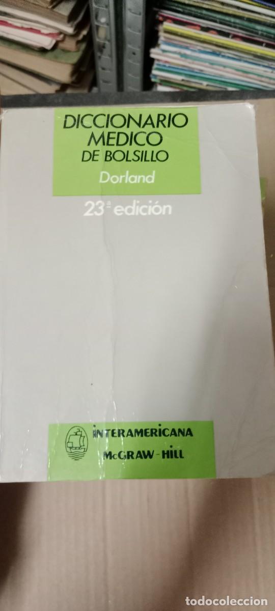 Libros de segunda mano: DICCIONARIO M&Eacute;DICO DE BOLSILLO. DORLAND. INTERAMERICANA. LIBRO CC-CE44