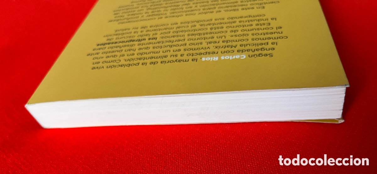 Libros de segunda mano: Libro Come comida real - Carlos R&iacute;os - Foto 3