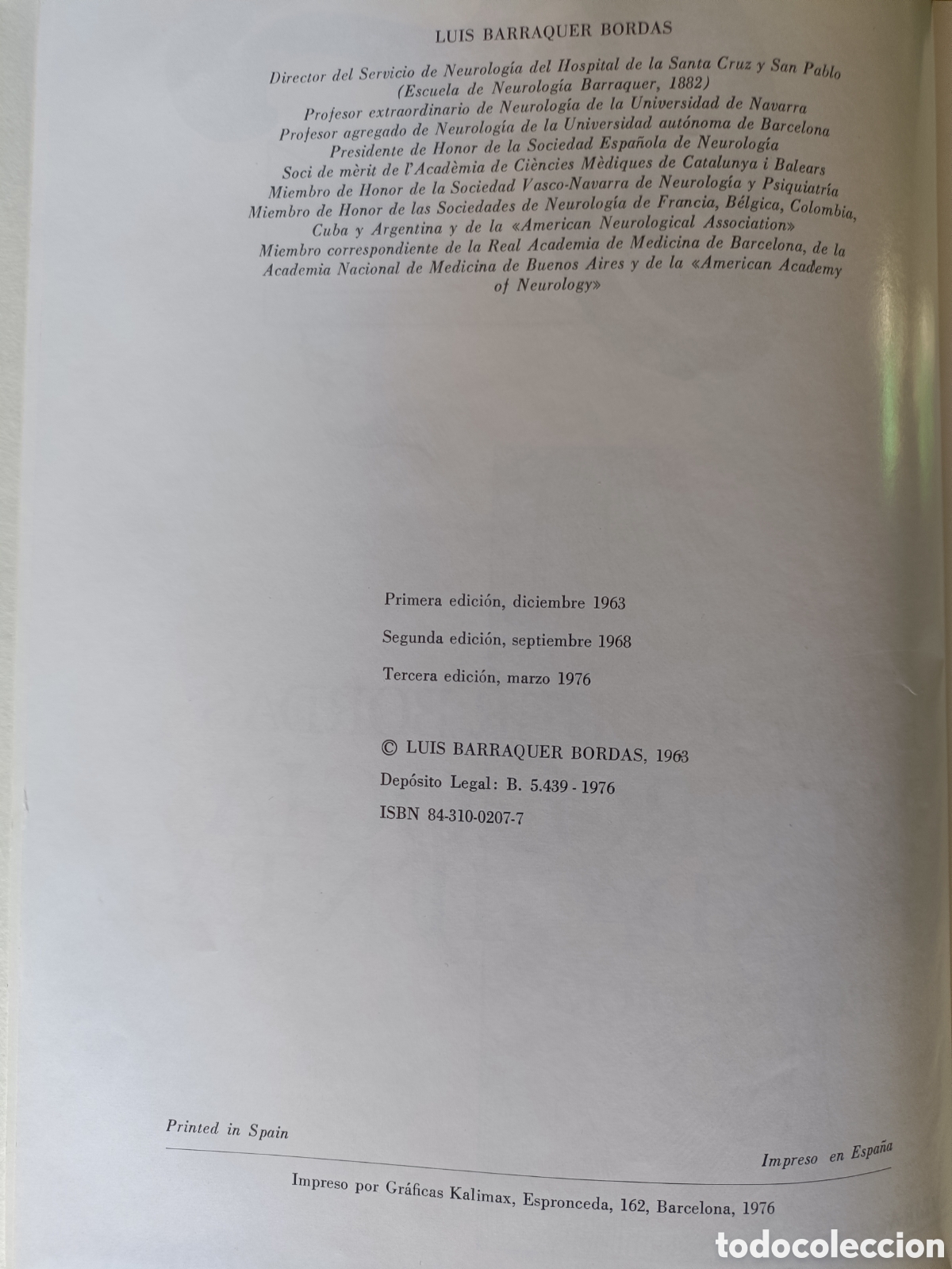 Libros de segunda mano: Neurolog&iacute;a Fundamental. - Foto 2