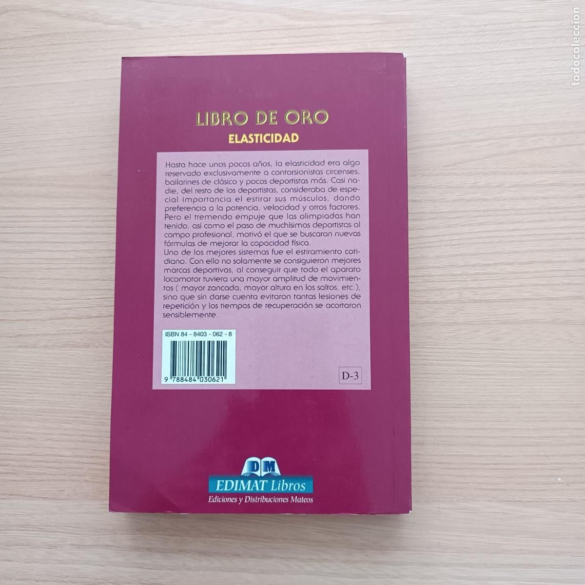 Libros de segunda mano: Libro de oro deportes. Elasticidad - A. P&eacute;rez - Foto 2