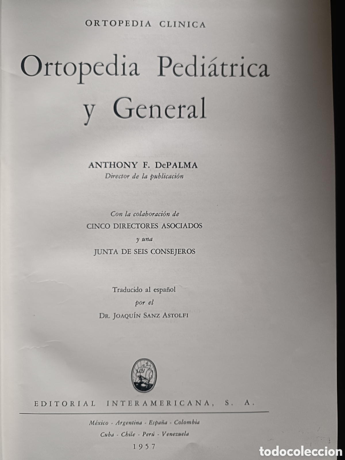 Libros de segunda mano: Libro Ortopedia Pedi&aacute;trica y General - Foto 2