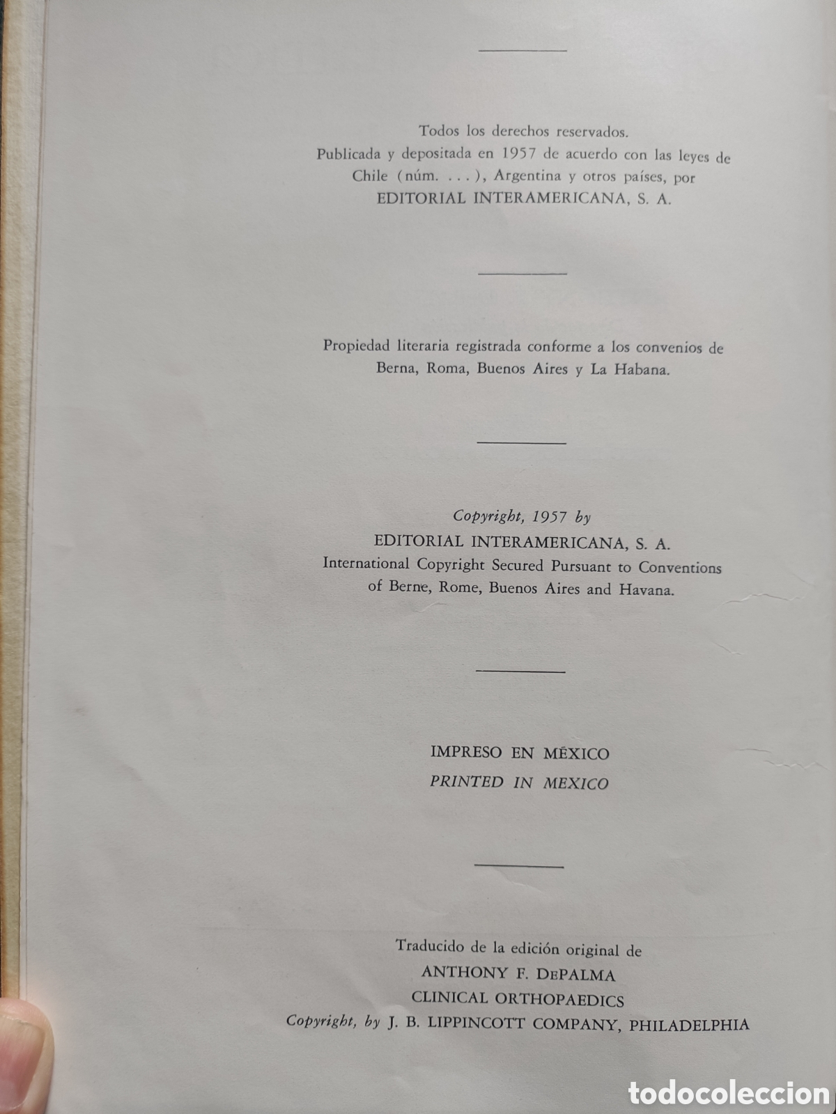 Libros de segunda mano: Libro Ortopedia Pedi&aacute;trica y General - Foto 3