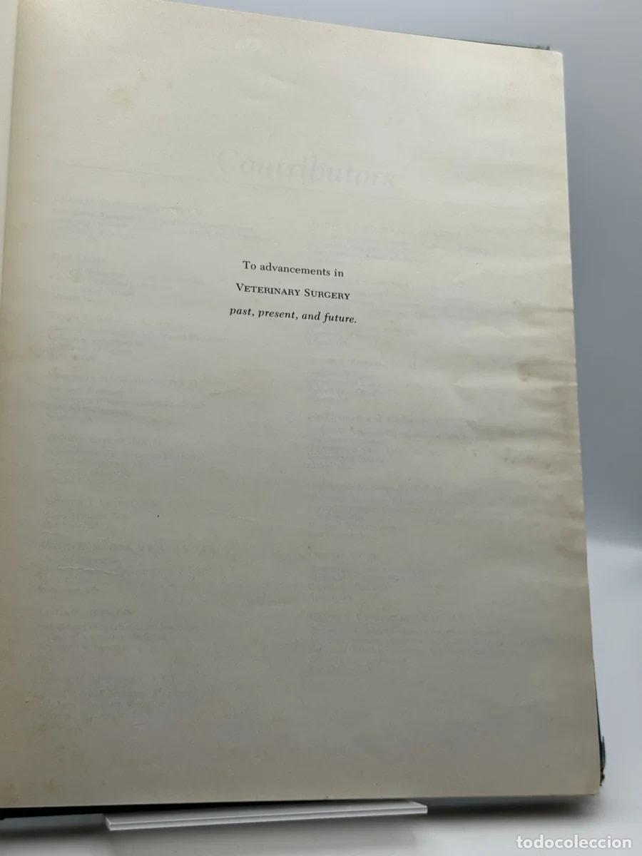 Libros de segunda mano: Small animal surgery - Wayne E. Wingfield - Foto 3