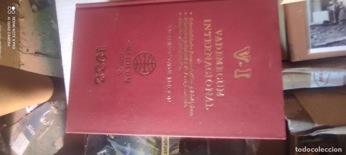 Libros de segunda mano: LIBRO V-I VADEMECUM MEDICOM ESPA&Ntilde;A 1988. Internacional de Especialidades Farmac&eacute;uticas y Biol&oacute;gicas