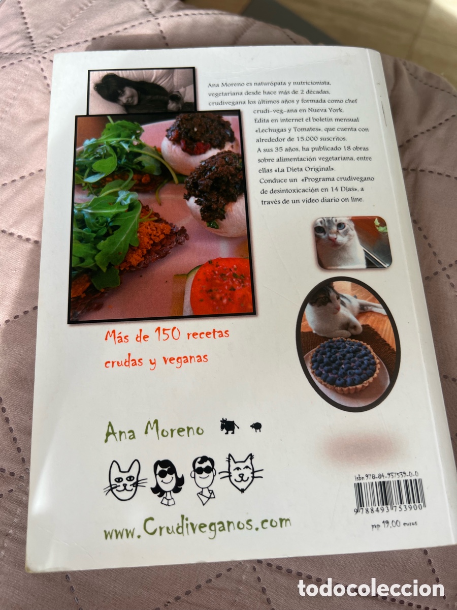 Libros de segunda mano: Crudo en la nevera Ana Moreno - Foto 2