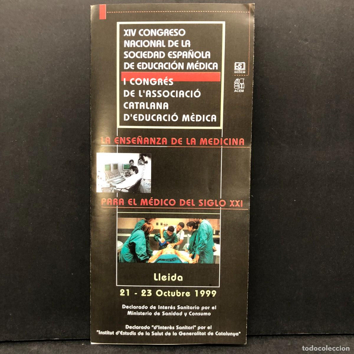 Libros de segunda mano: XIV CONGRESO NACIONAL DE LA SOCIEDAD ESPA&Ntilde;OLA DE EDUCACI&Oacute;N M&Eacute;DICA - 1999 / 2127