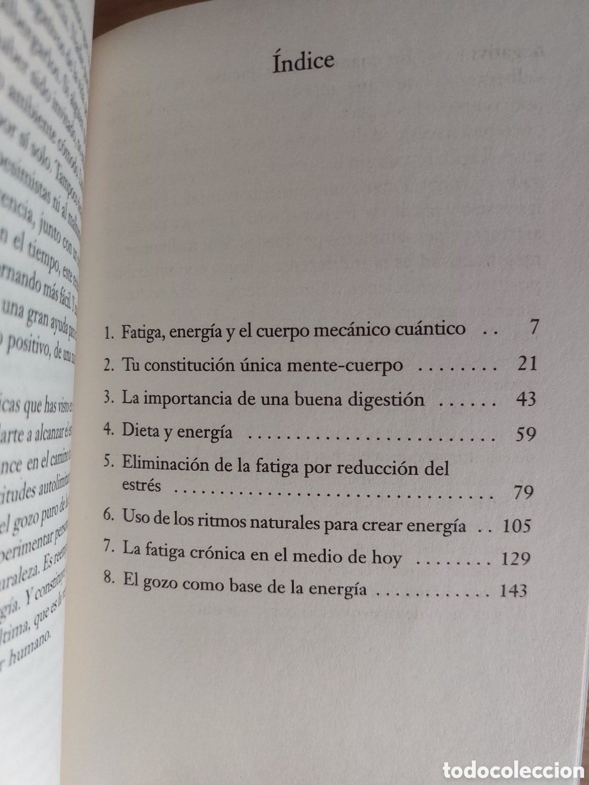Libros de segunda mano: Energ&iacute;a sin l&iacute;mites. Deepak Chopra - Foto 4