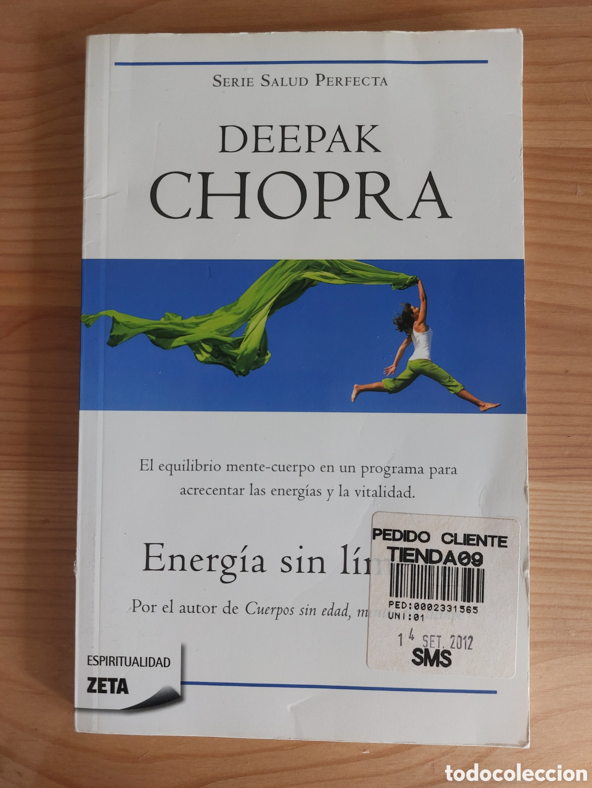 Libros de segunda mano: Energ&iacute;a sin l&iacute;mites. Deepak Chopra