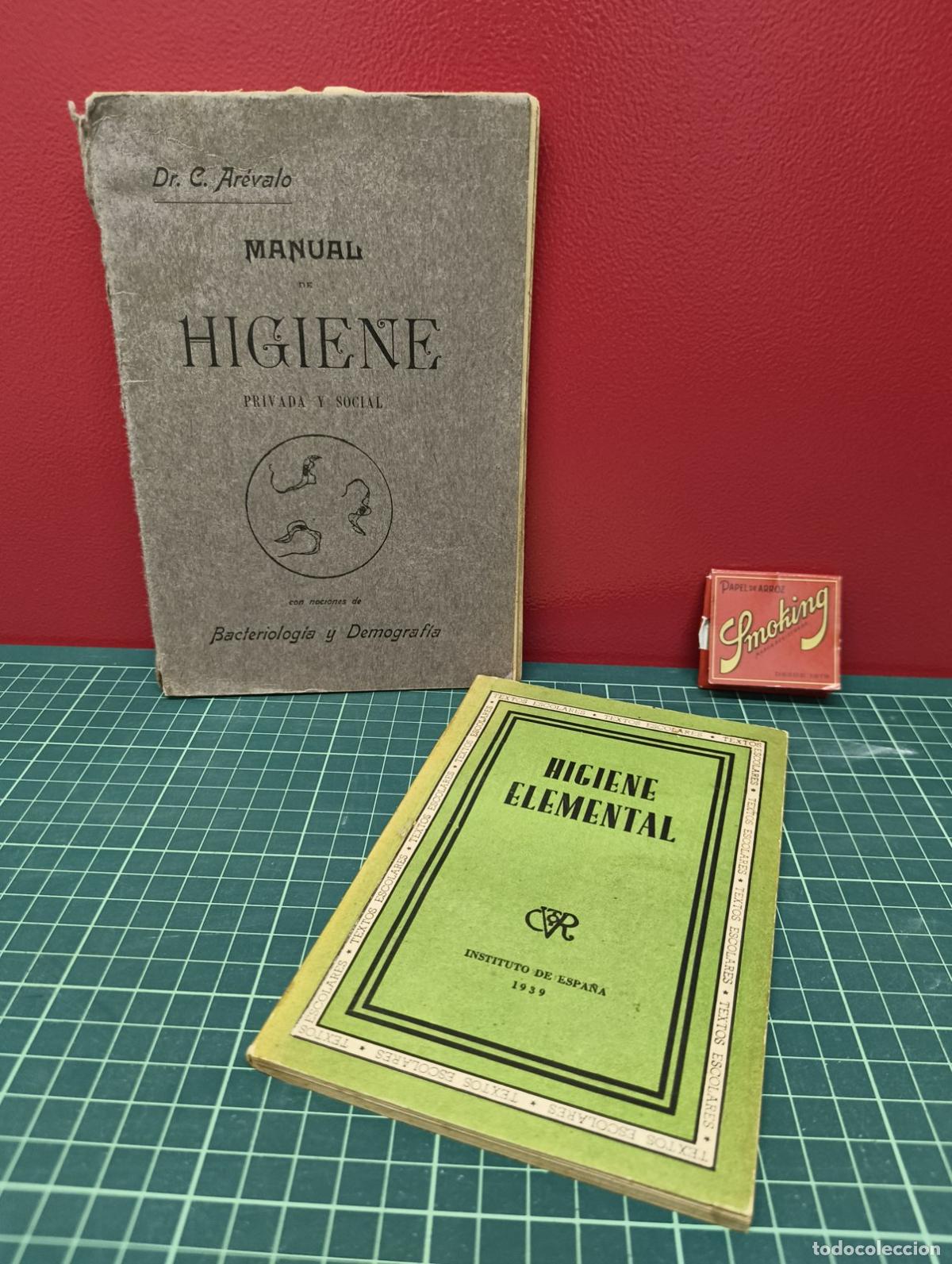 Livros em segunda m&atilde;o: Manual de Higiene privada y social - Dr. C. Ar&eacute;valo