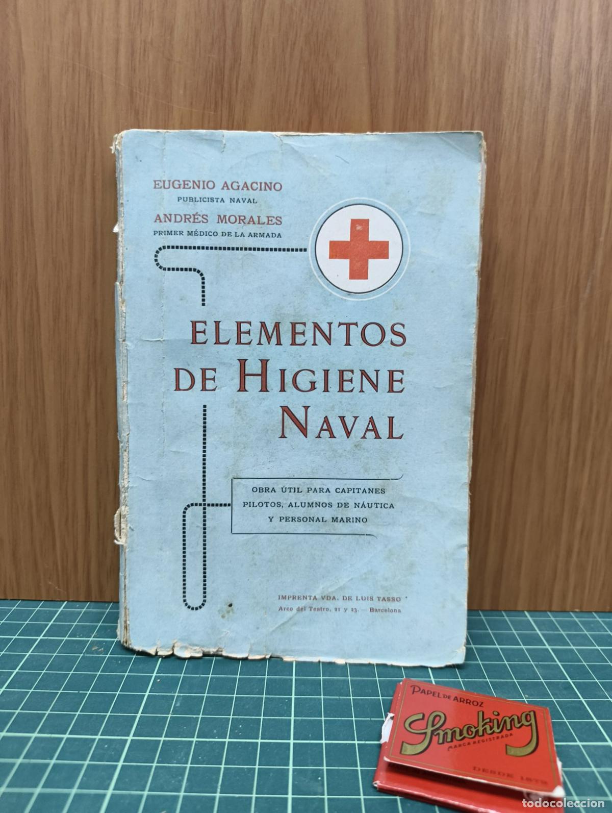 Libros de segunda mano: Elementos de Higiene Naval - Agacino y Morales