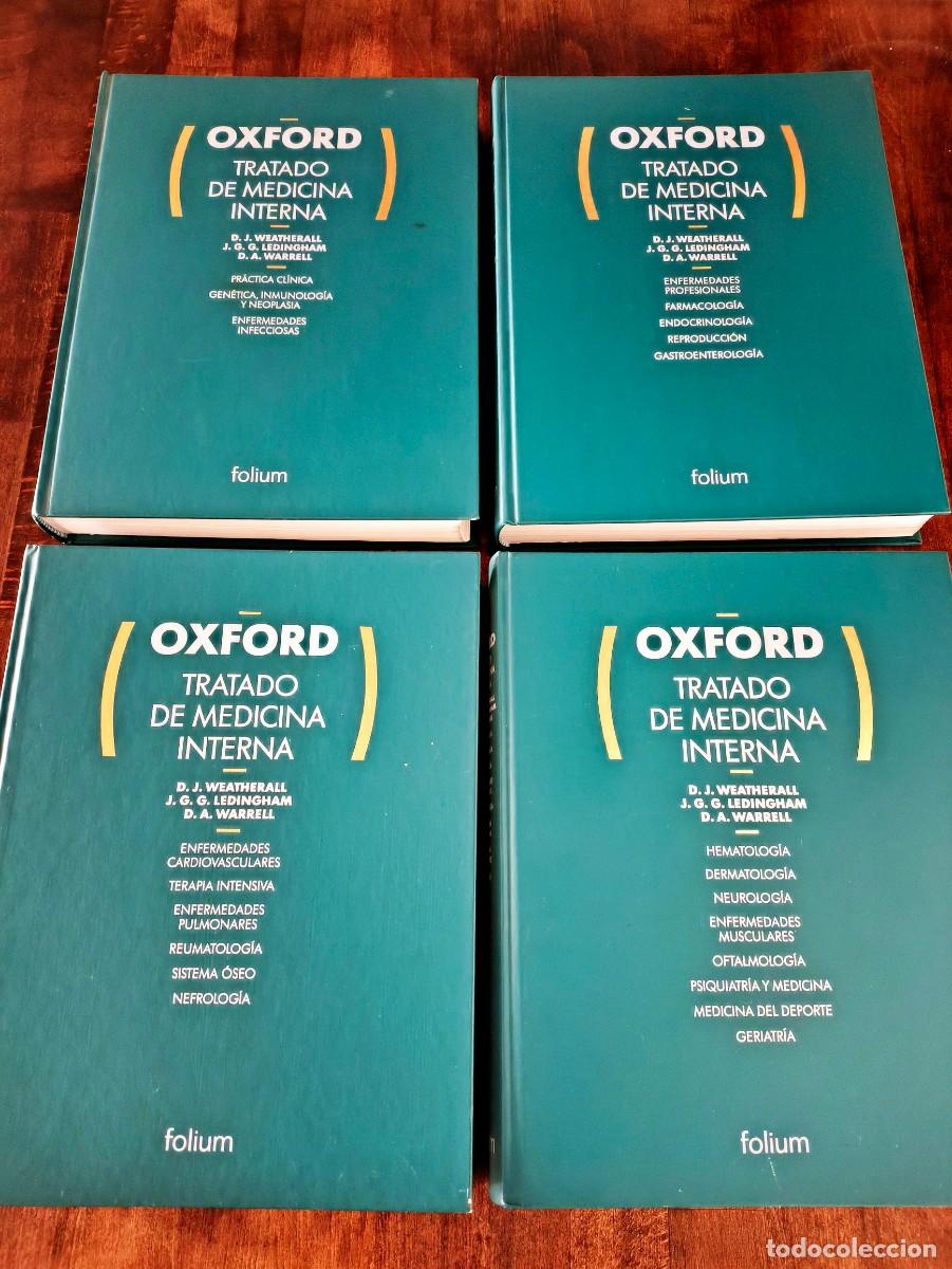 Libros de segunda mano: TRATADO DE MEDICINA INTERNA OXFORD - 4 TOMOS - OBRA COMPLETA
