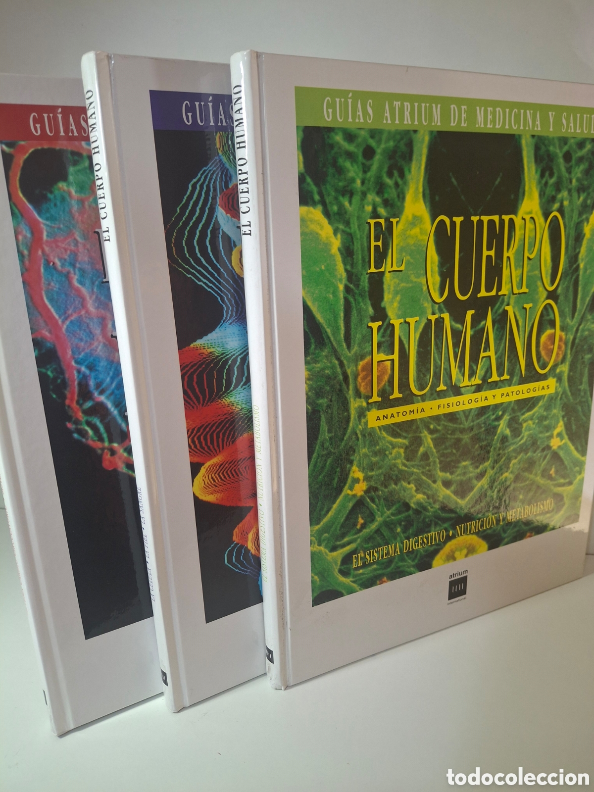 Libros de segunda mano: EL CUERPO HUMANO, ANATOMIA-FISIOLOGIA Y PATOLOGIA, 3 TOMOS, ATRIUM, 1999