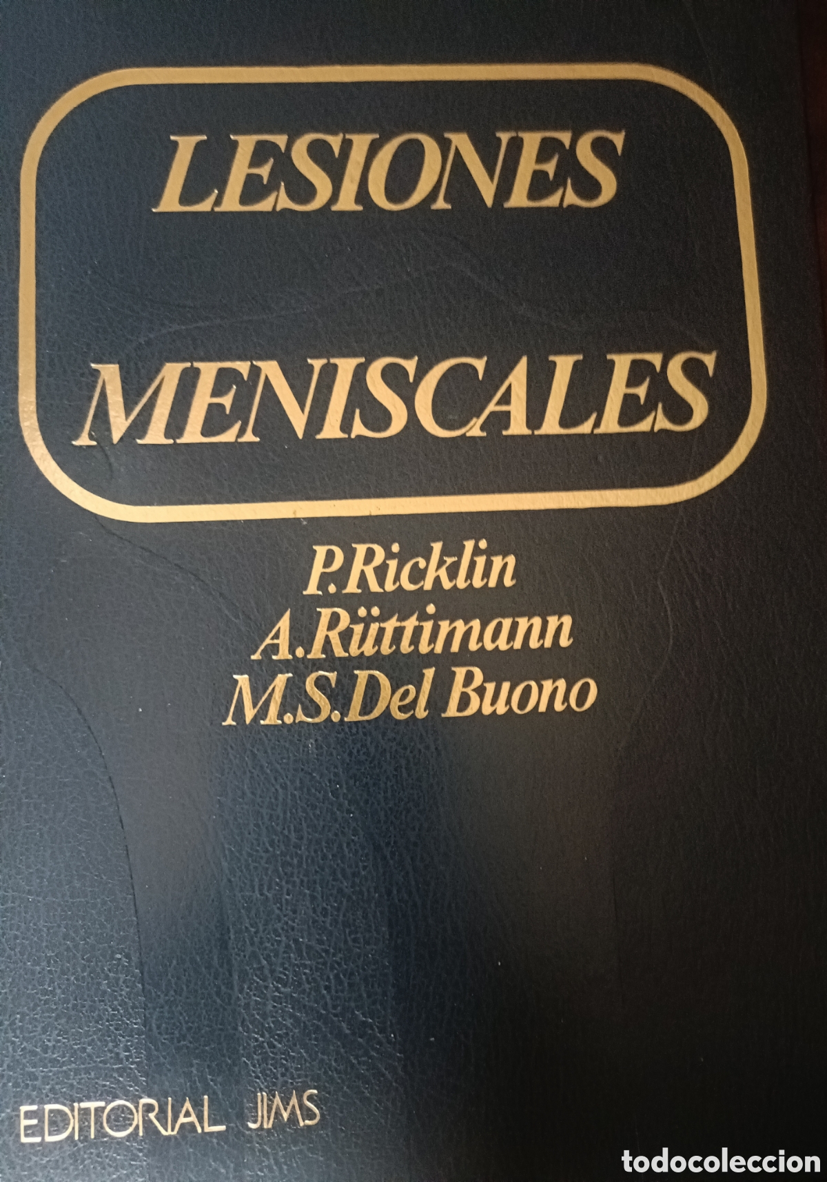 Libros de segunda mano: Libro Lesiones Meniscales P. Ricklin - Foto 1