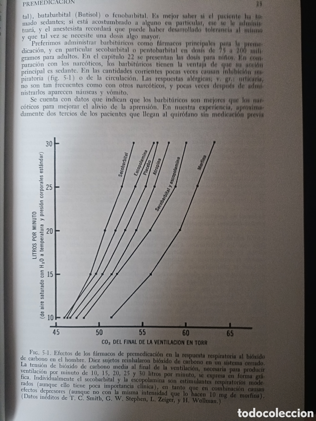 Libros de segunda mano: Teor&iacute;a y pr&aacute;ctica anest&eacute;sica. - Foto 3