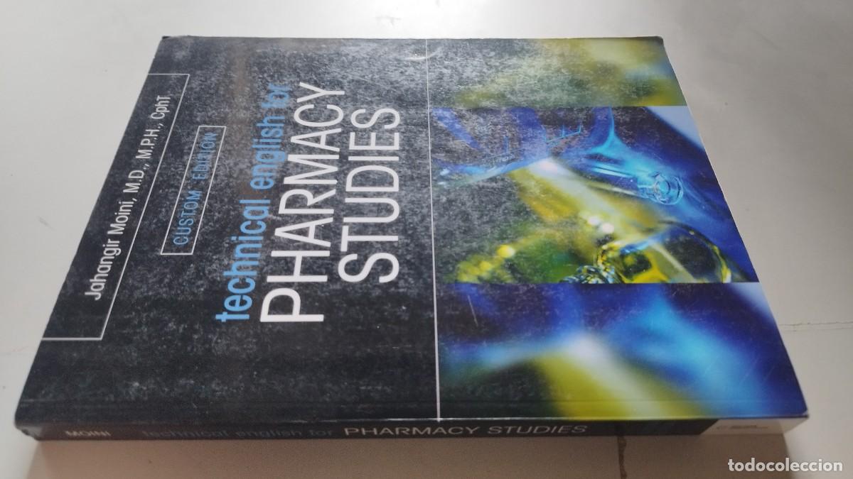 Libros de segunda mano: TECHNICAL ENGLISH FOR PHARMACY STUDIES/EN INGLES /GV 25/Ingl&eacute;s t&eacute;cnico para estudios de farmacia