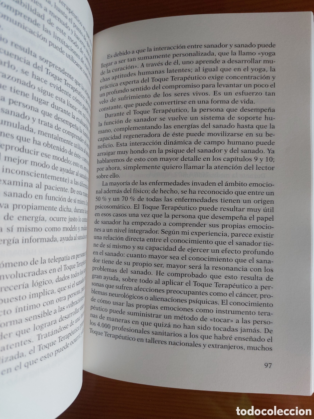 Libros de segunda mano: El toque terap&eacute;utico - Foto 3