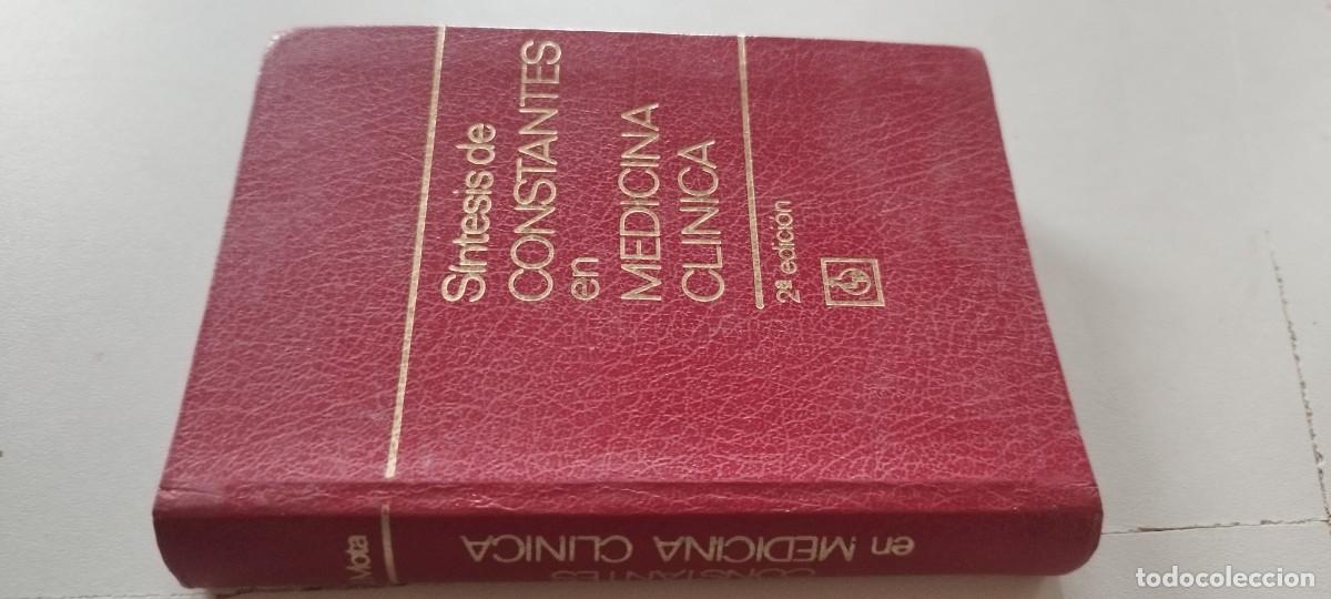 Libros de segunda mano: SINTESIS DE CONSTANTES EN MEDICINA CLINICA / JORGE MOTA REVETLLAT / TXT 119 / GEA
