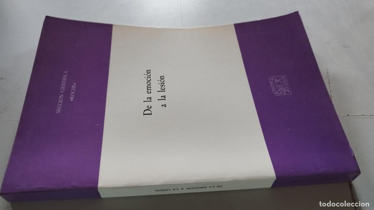 Libros de segunda mano: DE LA EMOCION A LA LESION/ROCHE/FISIOLOGIA Y FISIOPATOLOGIA DE LAS CORRELACIONES PSICOFISICAS: ASPE