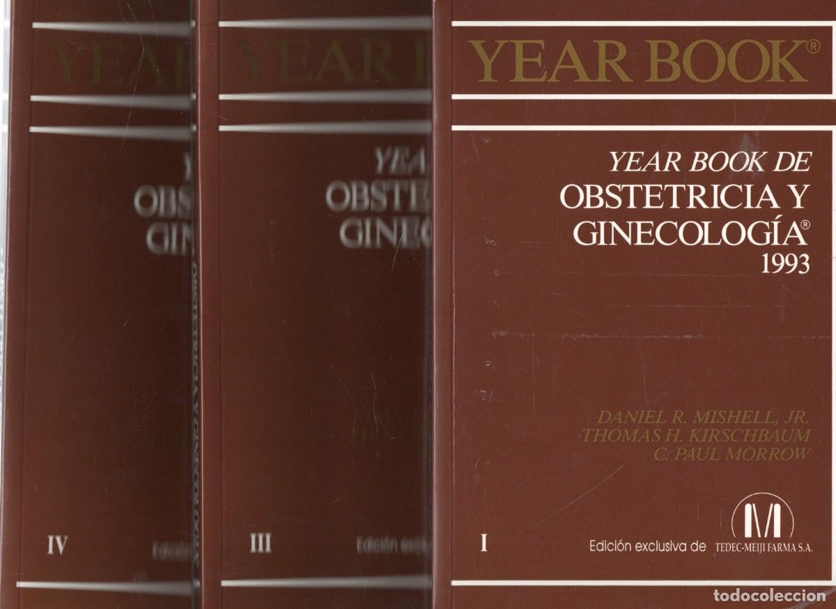 Libros de segunda mano: YEAR BOOK DE OBSTETRICIA Y GINECOLOGIA VOL I, III Y IV. A-MEDI-1811