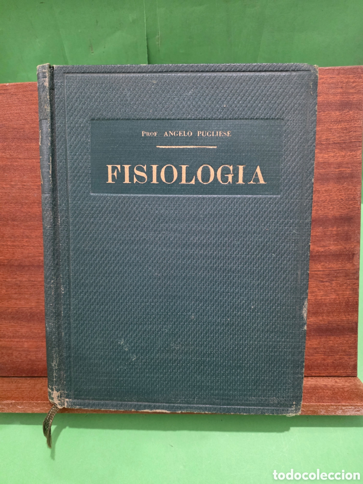 Libros de segunda mano: ANTIGUO LIBRO...1938...&rdquo;&rdquo;FISIOLOG&Iacute;A&rdquo;&rdquo;...TOMO...I...PROF. ANGELO PUGLIESE...UTHEA.....