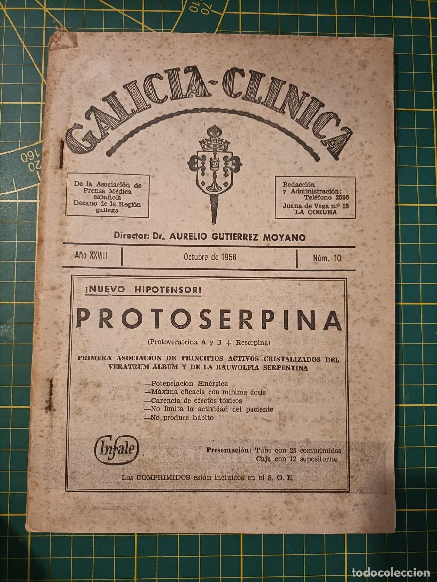 Gebrauchte B&uuml;cher: GALICIA CL&Iacute;NICA. OCTUBRE DE 1956. N&ordm; 10