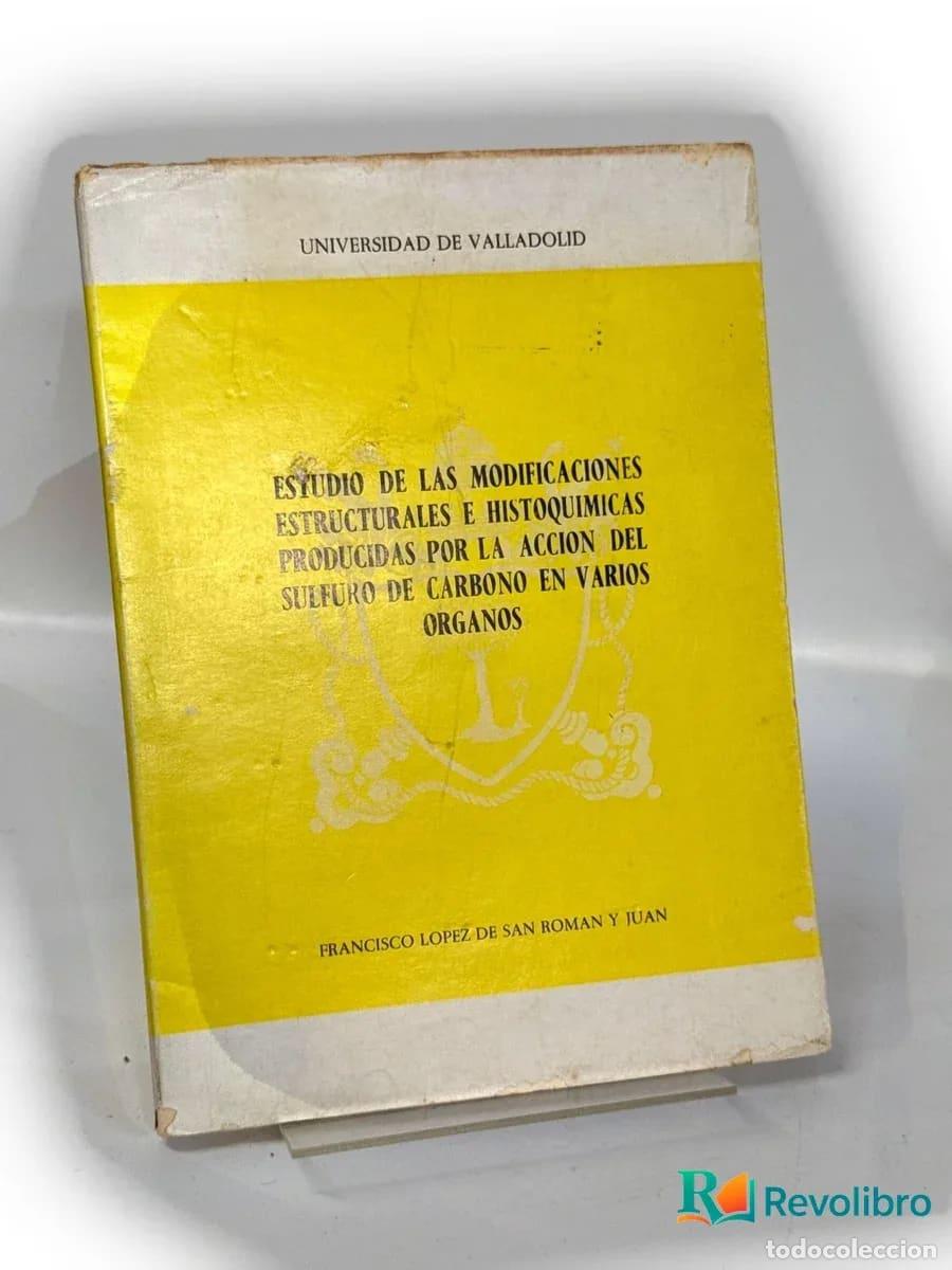 Libros de segunda mano: Estudio de las modificaciones estructurales e histoqu&iacute;micas producidas por la acci&oacute;n del sulfuro de