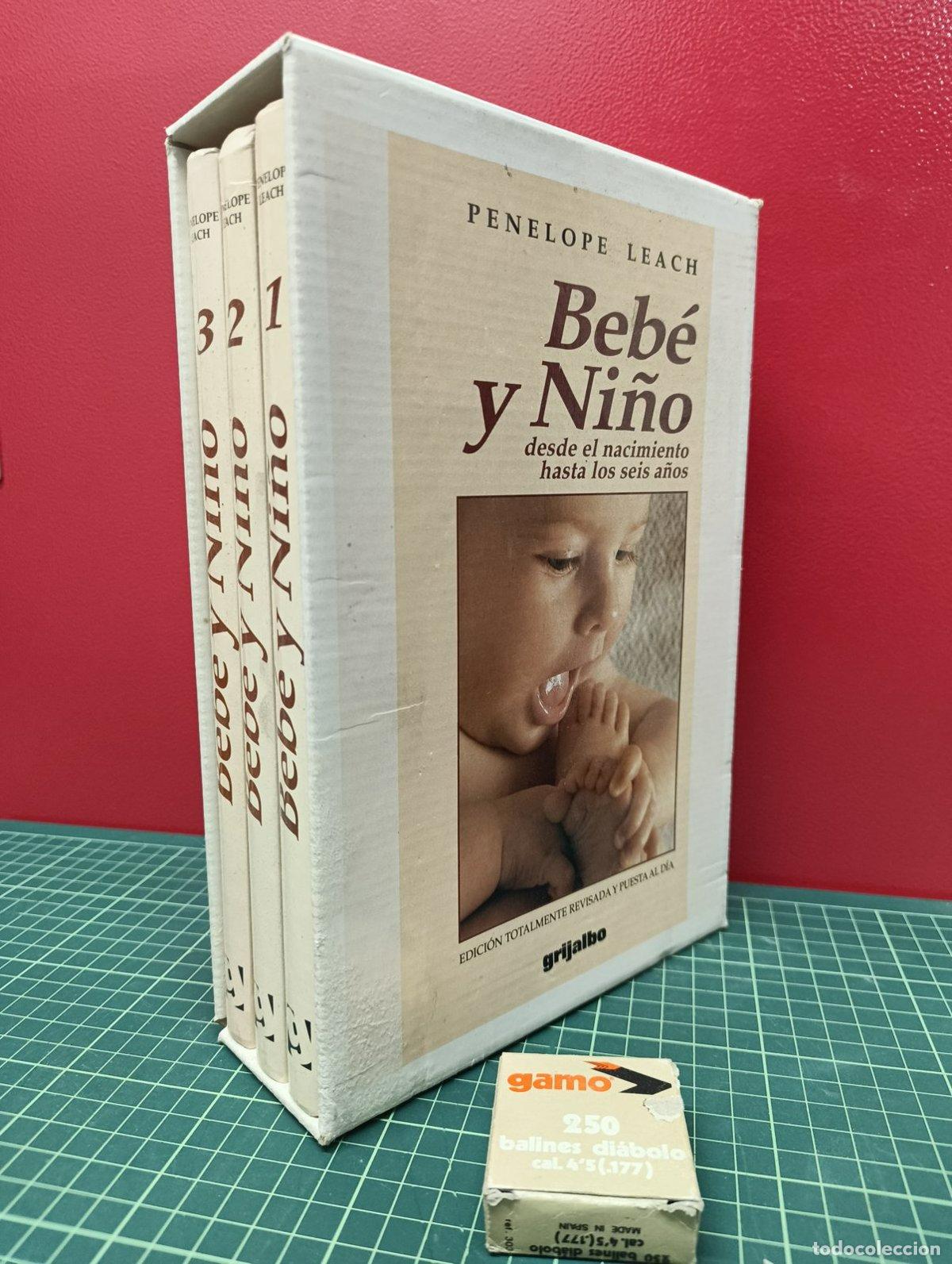Libros de segunda mano: Beb&eacute; y ni&ntilde;o 3 tomos en estuche - Penelope Leach