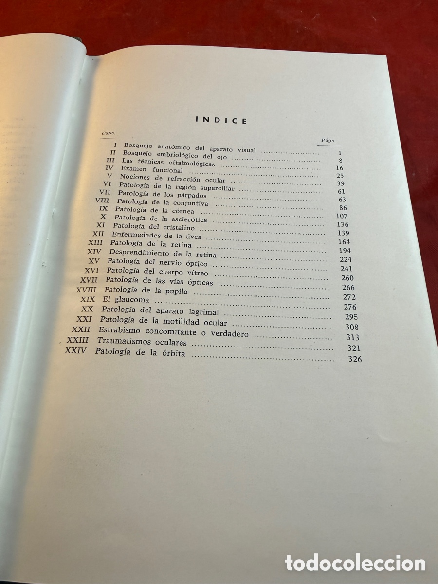 Libros de segunda mano: ELEMENTOS DE OFTALMOLOG&Iacute;A 1965 - Foto 3