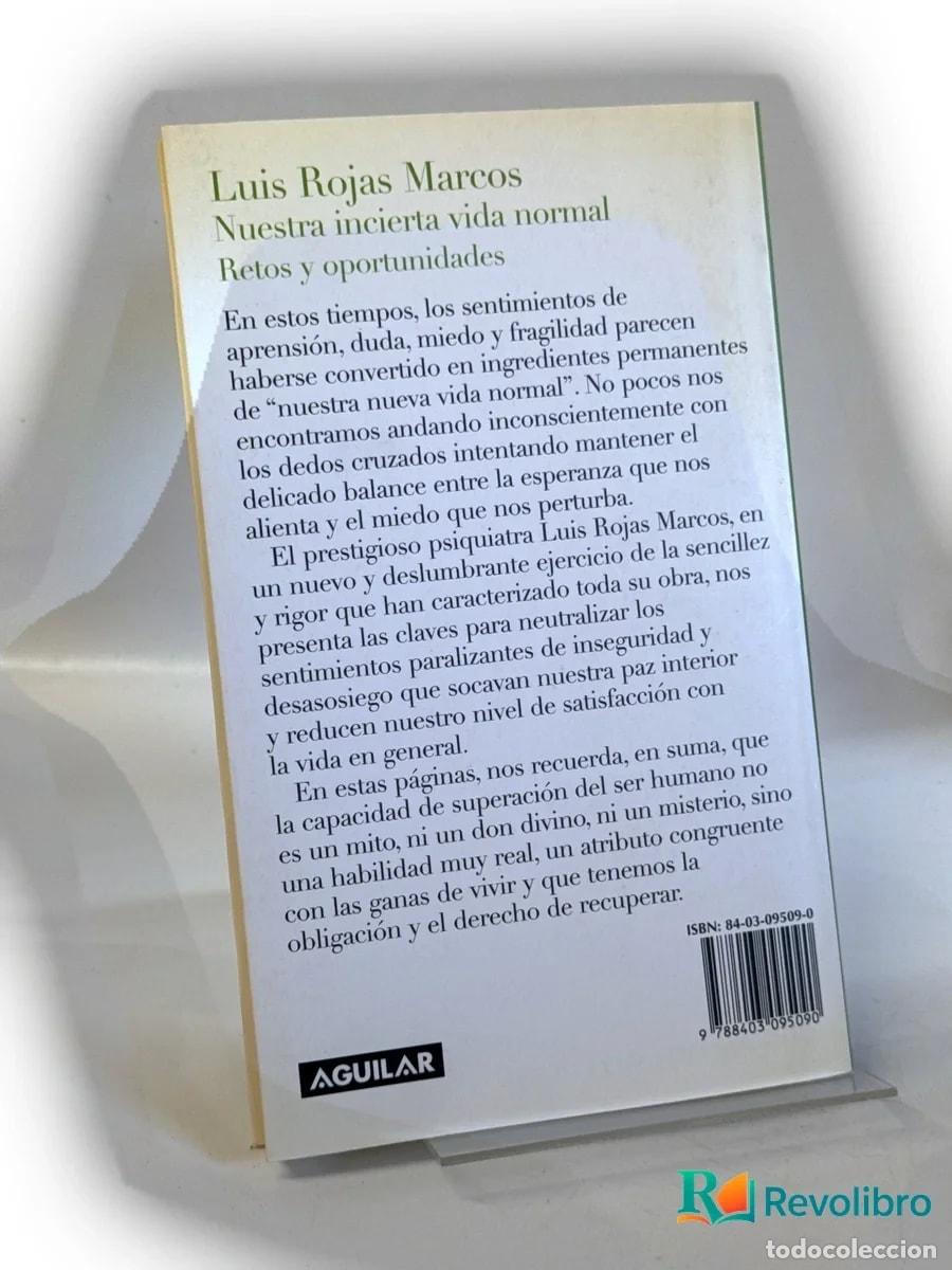 Libros de segunda mano: Nuestra incierta vida normal - Luis Rojas Marcos - Foto 2