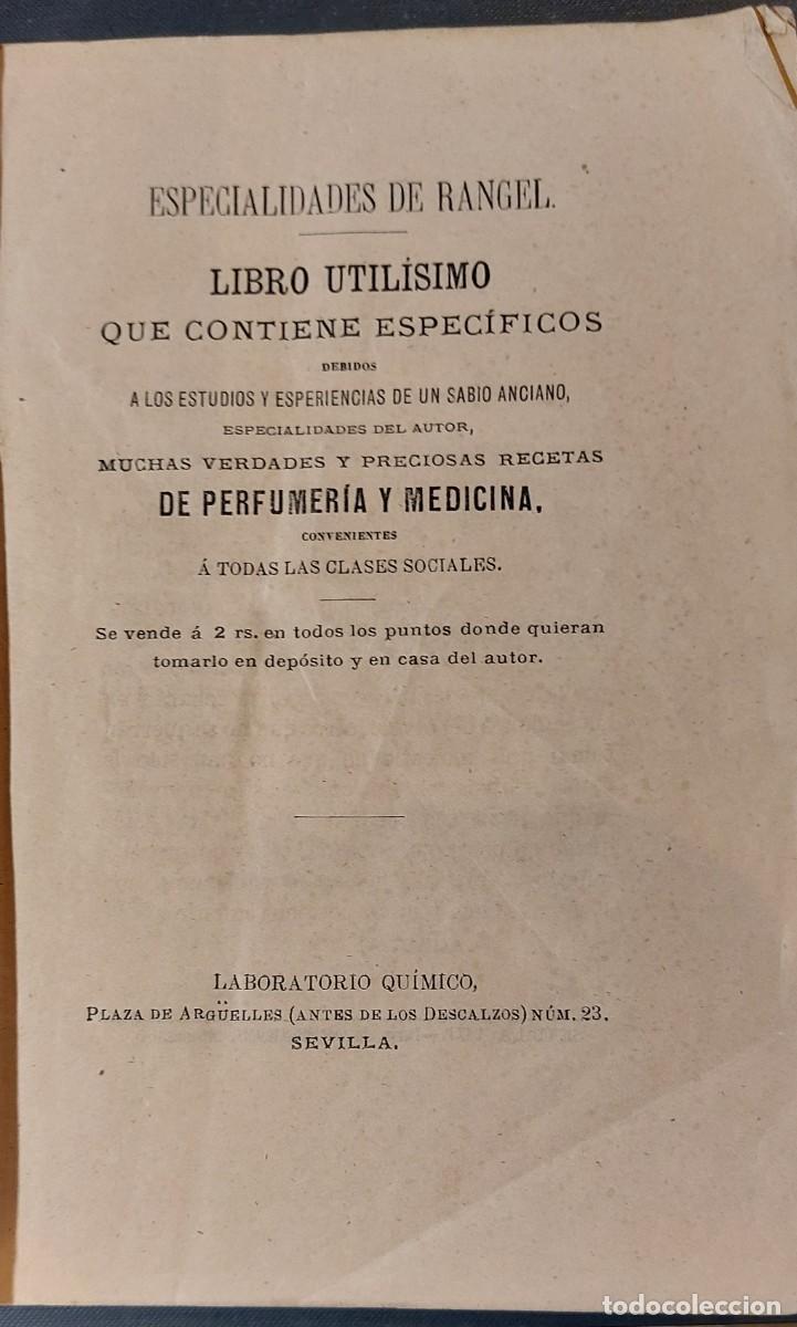 Libros de segunda mano: MUCHAS VERDADES Y PRECIOSAS RECETAS DE PERFUMER&Iacute;A Y MEDICINA
