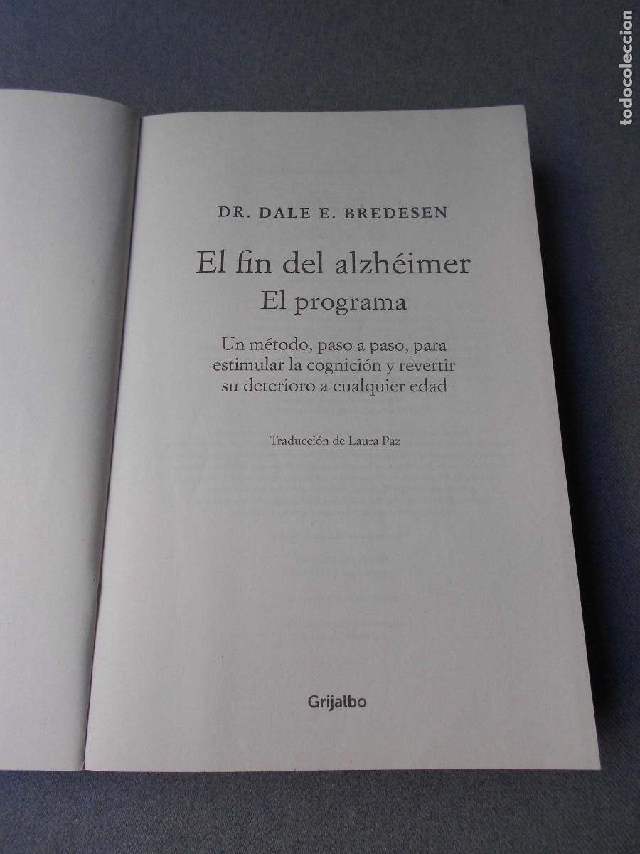 Libros de segunda mano: EL FIN DEL ALZHEIMER. - Foto 3